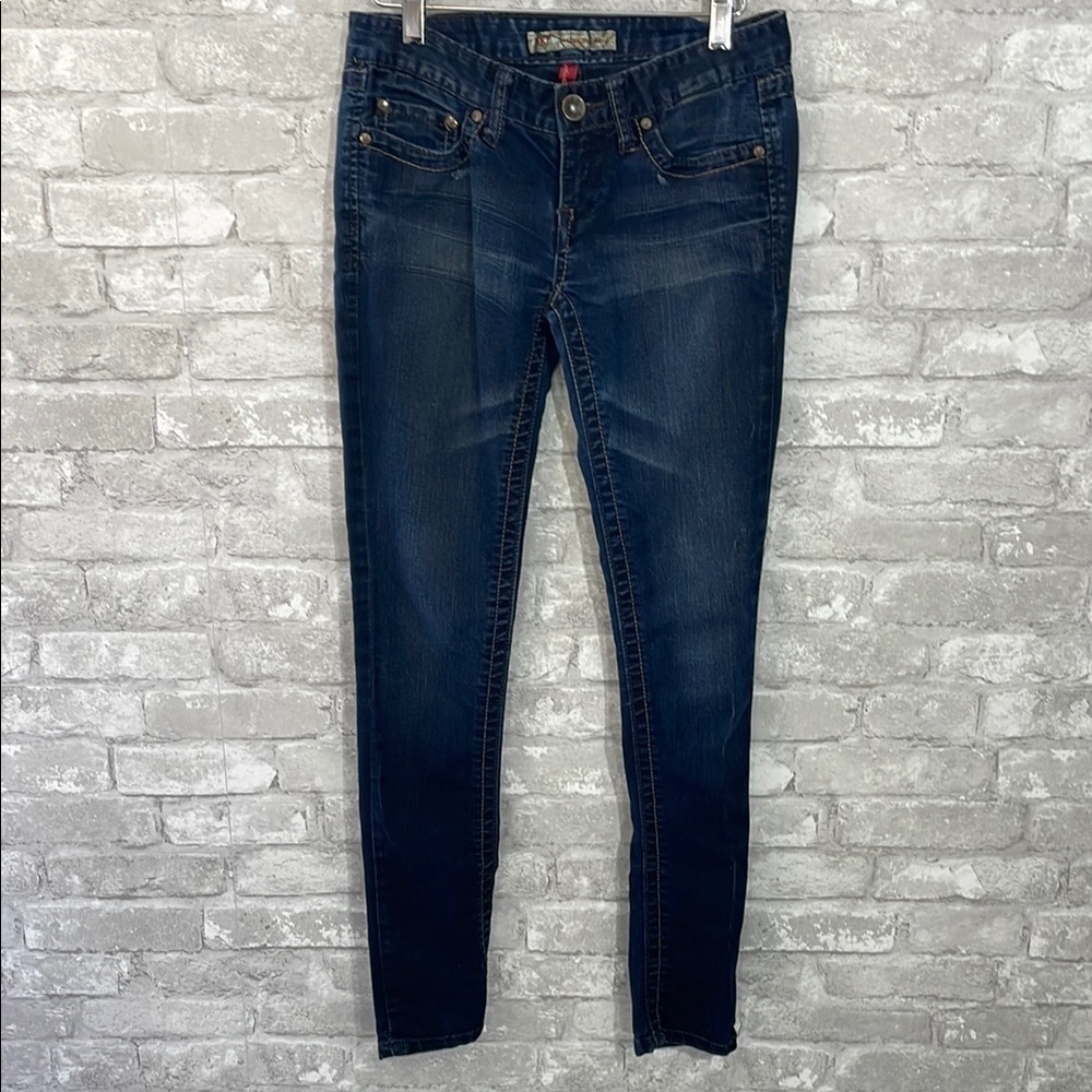 BKE Blue Madison Skinny Jeans with Classic Denim Style